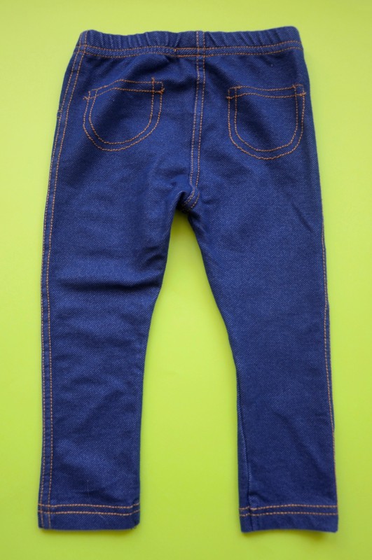 LEGINSY A'LA JEANS ROZM. 86